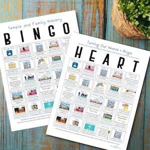 DESCARGAR: Juego de historia familiar imprimible: póster de BINGO