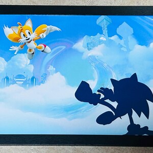 Framed Fan Art - Sonic & Tails