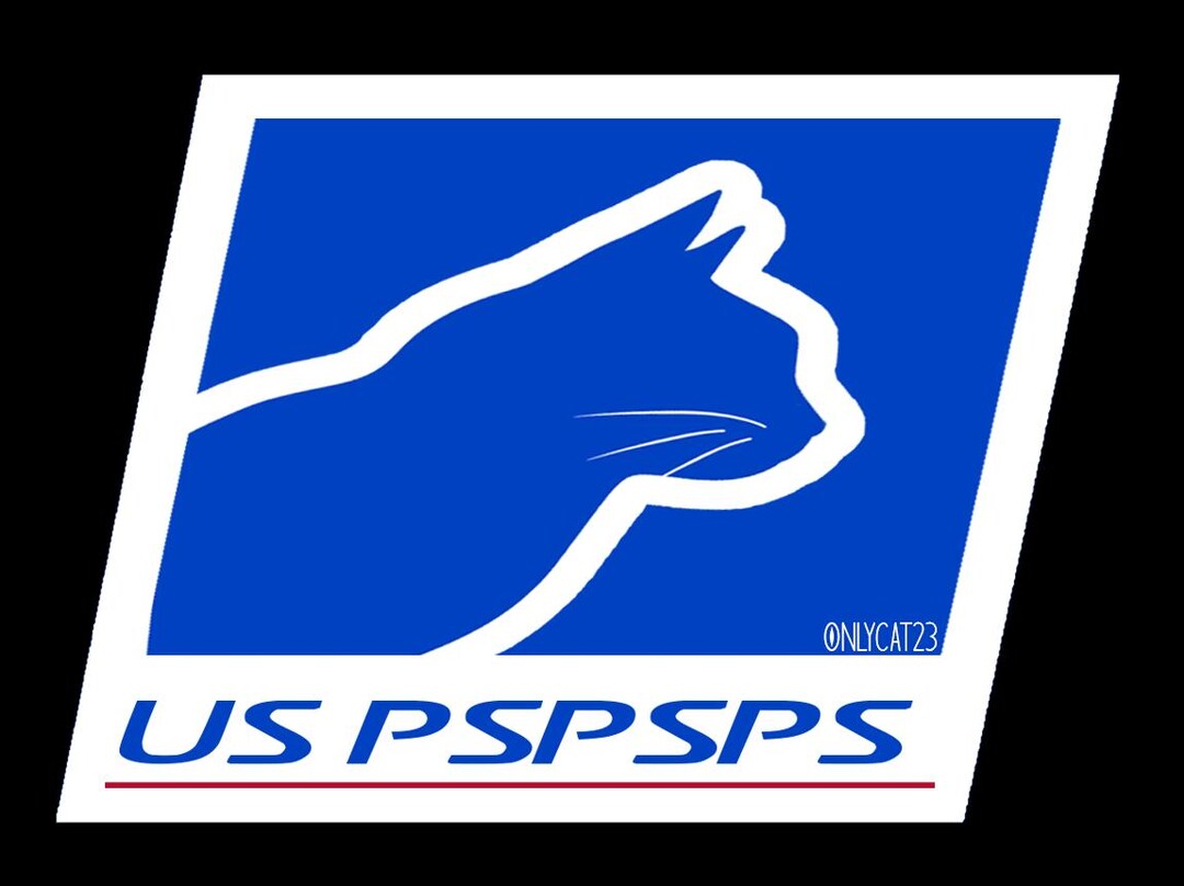 US PSPSPS Cat Sticker | Funny Feline Decal - Etsy