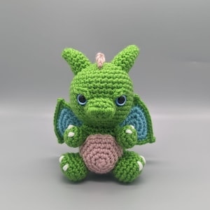 DIGITAL PATTERN ONLY Chibi Dragon Amigurumi Pattern