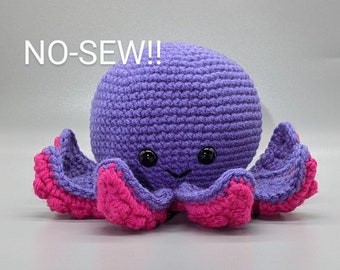 No-Sew Octopus Amigurumi PATTERN ONLY