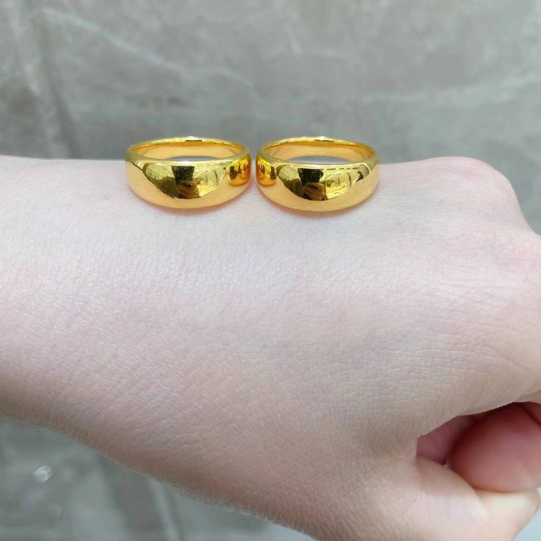 24 carat gold finger cheap ring