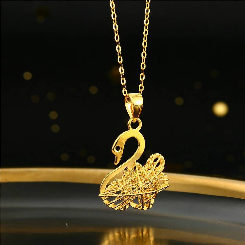 Rael 18K Gold Chain Cat Eye Pendant Price Yellow Pure Gold Au750 Necklace  Show coarseness Best Gift For Women x0016
