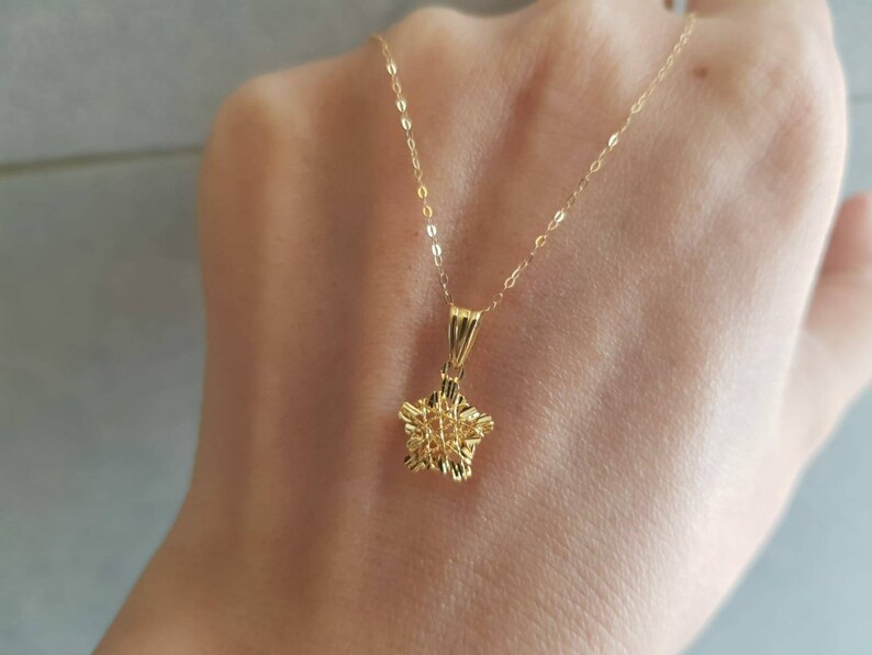 Necklace 18K Genuine Gold Solid Au750 Stamped Rose Gold With Etsy