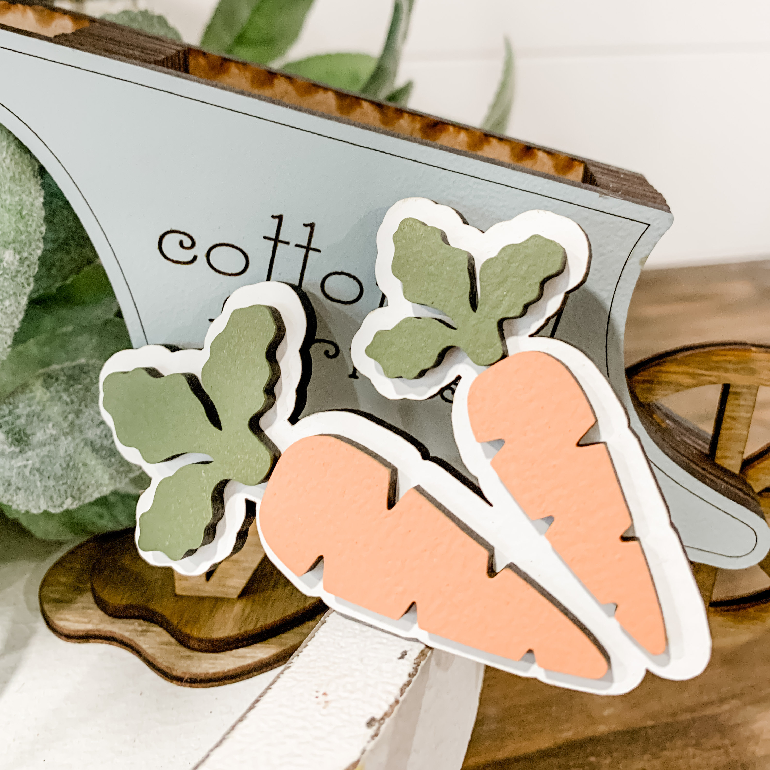 Easter Decor for Tiered Trays | Easter Tiered Tray Decor | Easter Tiered Tray | Easter Table Decor |  Easter Decor Farmhouse | Easter Decor