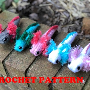 Crochet Axolotl Pattern