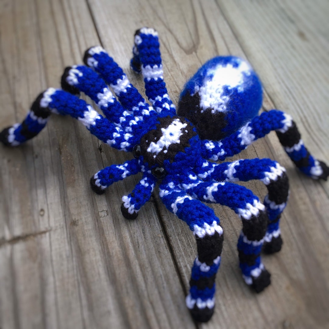 Plush Spider Tarantula Gooty Sapphire - Etsy