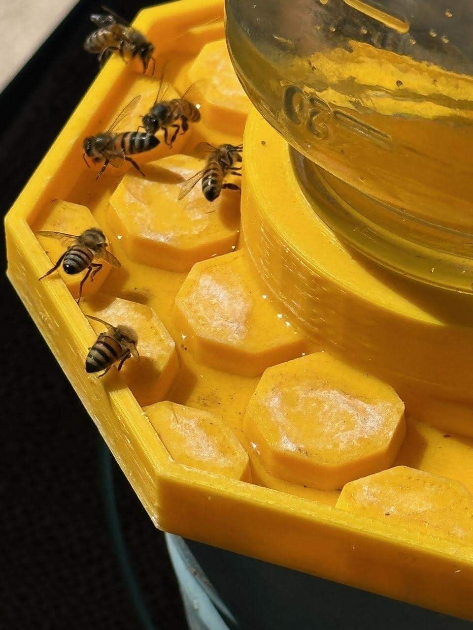 The Happy Bee Hydration Station (3D Printed)