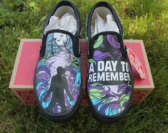 Custom vans | Etsy