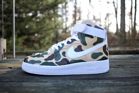 custom air force 1 camo