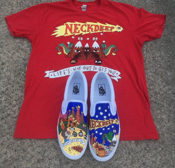 custom vans shirt