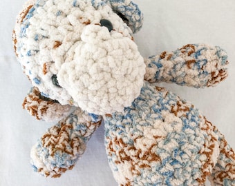 Crocheted Monkey Plushie, Adventure Buddy Stuffed Animal, Cozy Snuggler Toy