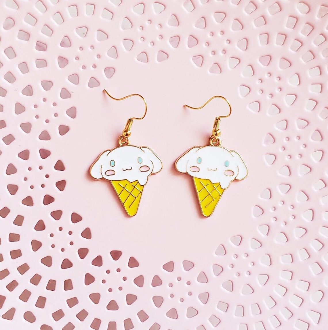 Kawaii earrings cute earrings quirky earrings fun Etsy