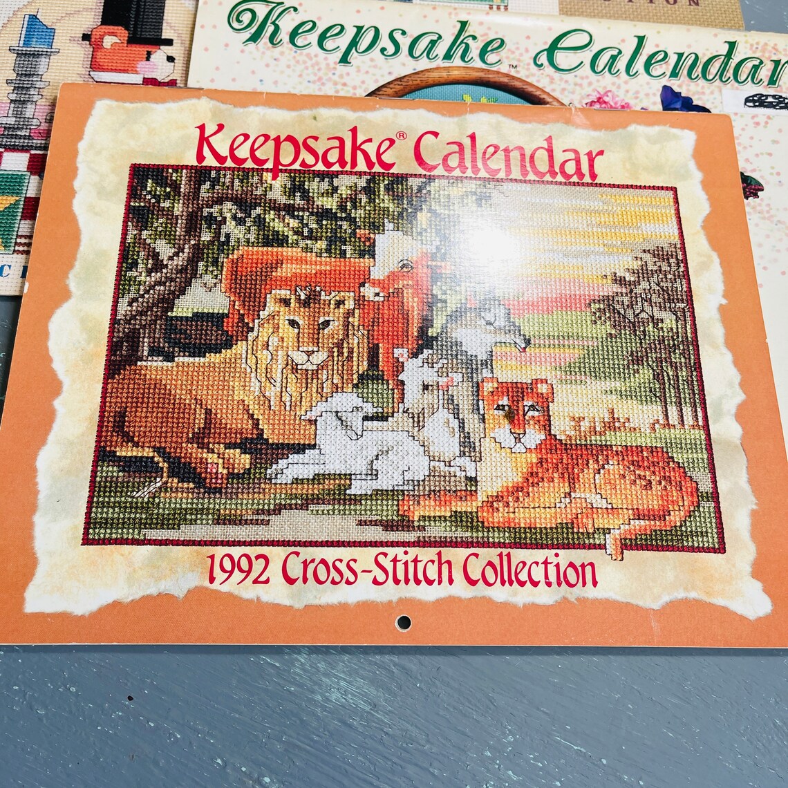 Craftways Keepsake Calendars Set of 4 Vintage 1989 1990 Etsy