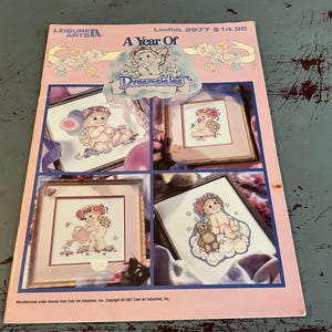 Leisure Arts A Year of Dreamsicles Leaflet 2977 counted cross stitch chart