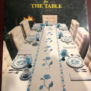 Leisure Arts Vintage 1978 Counted Cross Stitch dla The Table, Ulotka 119