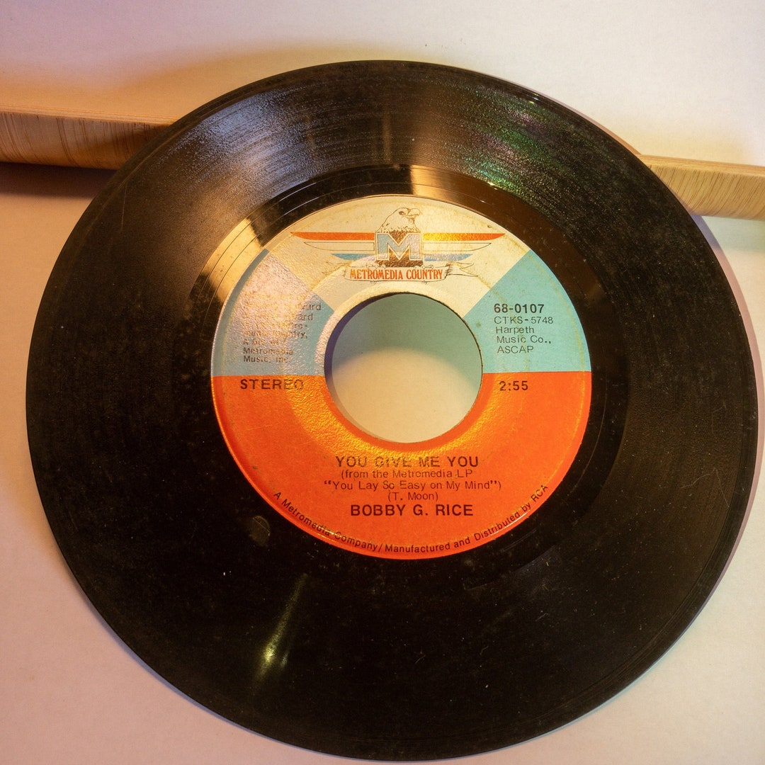 Classic Vinyl 45 RPM Records, Set of 10, 1970s Classics, See