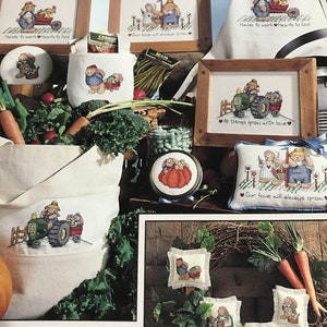 Ulotka Leisure Arts Harvest Hill 2142 Vintage haft krzyżykowy