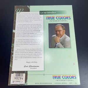 True Colors Madonnas of the Old Masters BCL-10038 vintage 1992 gráfico de ponto cruz contado