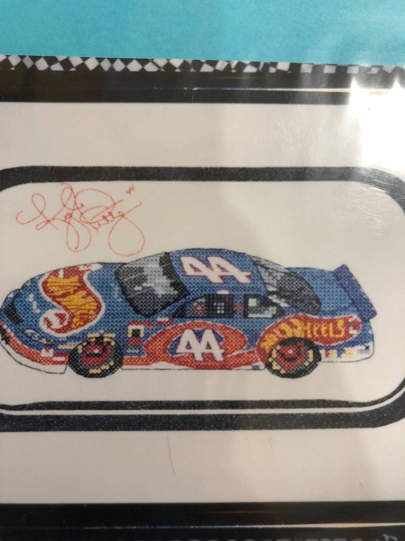 Kyle Petty/'s Number 44 Vintage Motor Racing Cross Stitch Chart Grand Prix