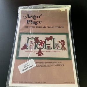 Astor Place Choice - stare schematy do haftu krzyżykowego na Boże Narodzenie, zobacz zdjęcia i warianty*