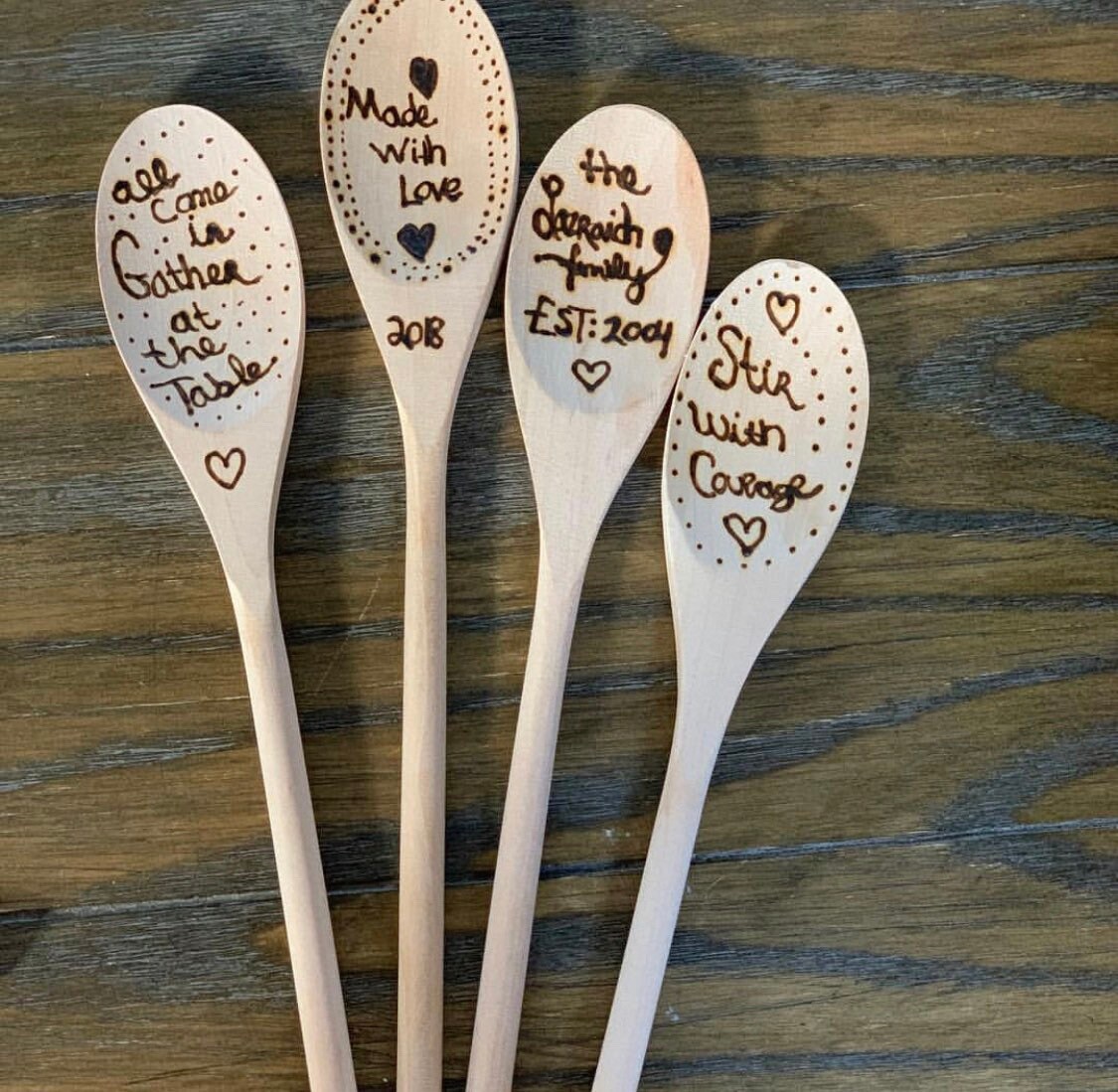 Wooden spoon sayings Etsy