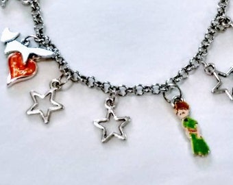 Le Petit Prince - charme inspiré bracelet peint charme émail