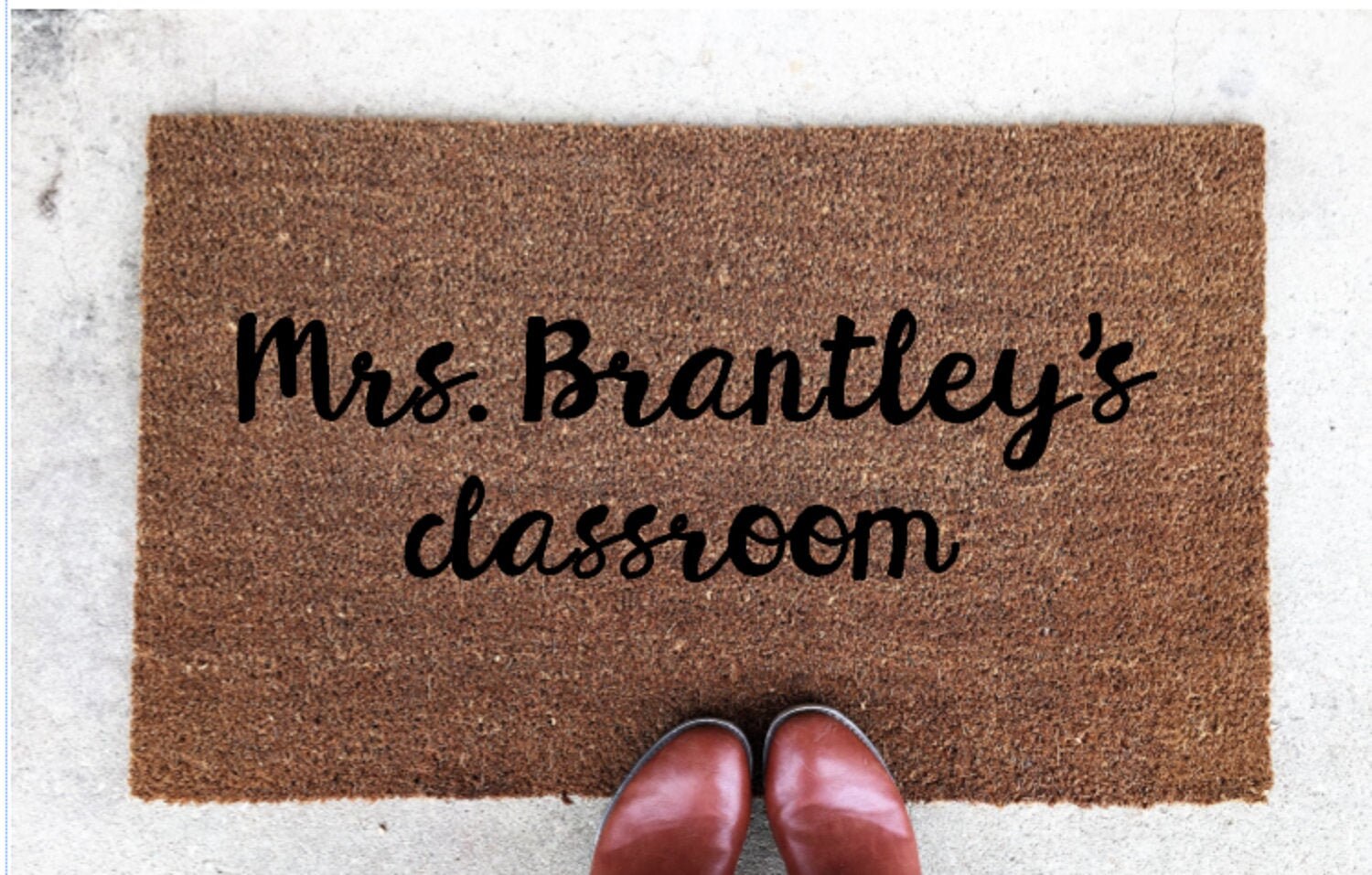Back to School Door Mat Teacher Door Mat Gifts for Teachers Etsy