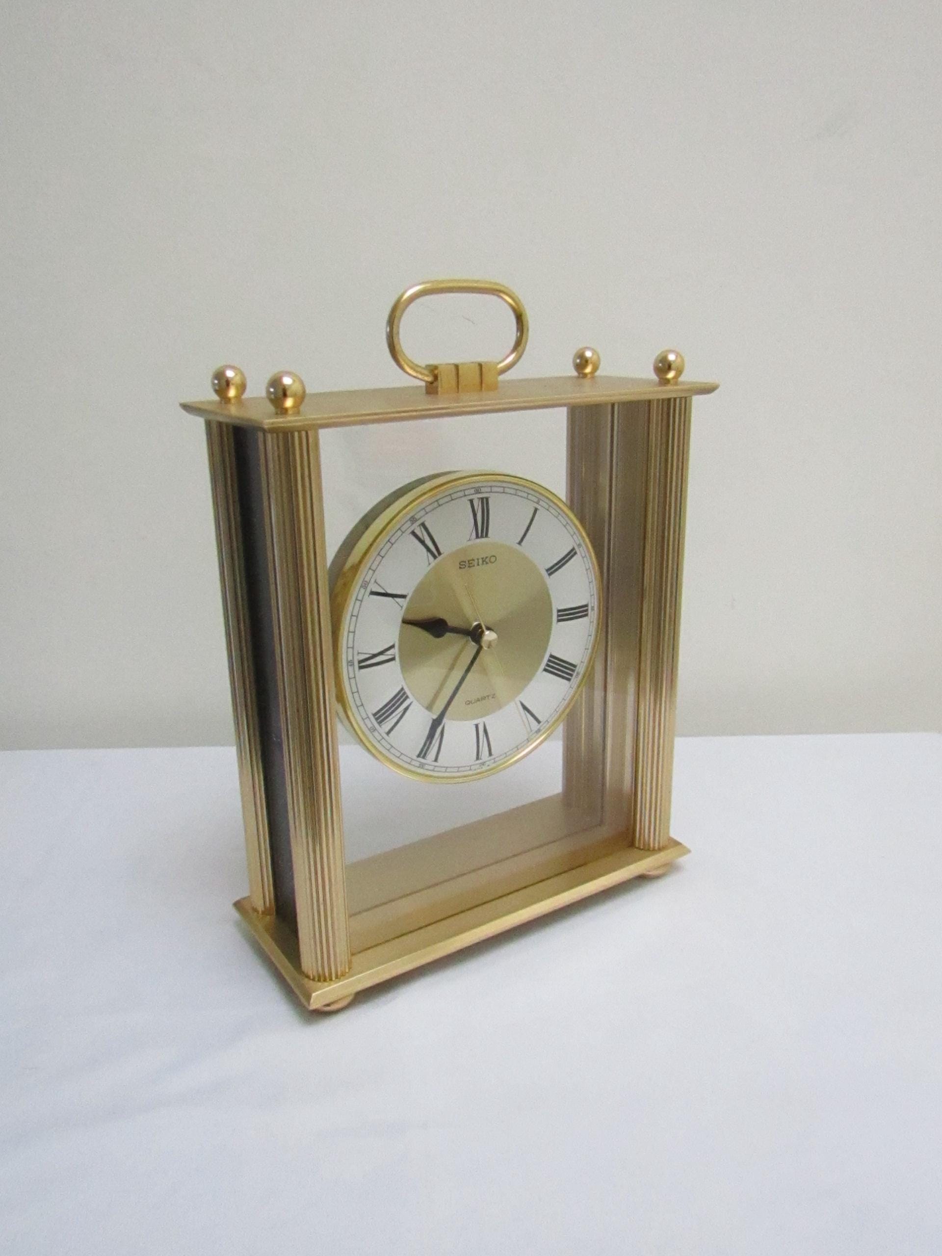 Horloge De Voyage Coralite Vintage - Analogique - Années 70 - Fabriquée Au Japon