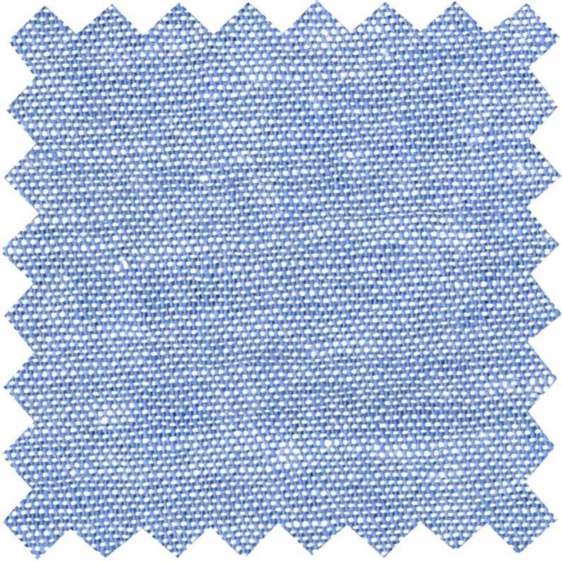 Fine woven surface with delicate heather effect, combining traditional chambray charm with flexible comfort CHAMBRAY/WHITE