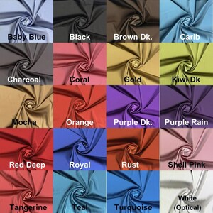 Satin Classic Stretch Fabric by the yard, Bridal Satin, Dress Fabric, Fashion fabric