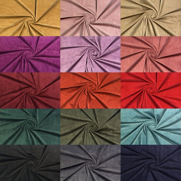 Retro Vibes Corduroy Fabric - DIY Sewing Must-Have for Furniture and Accessories - Free Shipping Included