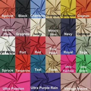 Shiny Milliskin Polyester Spandex Fabric: 4-Way Stretch Knit, Swimsuit & Apparel Fabric By The Yard