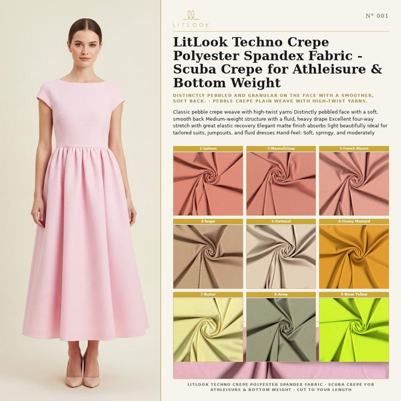 Matte Polyester Crepe - Etsy