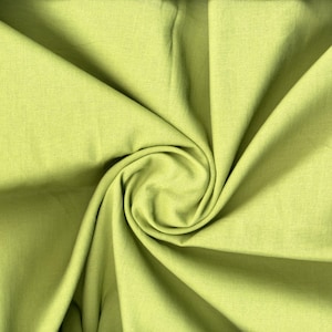 Lightweight cotton voile with a soft, semi-sheer weave ideal for delicate and airy designs SAGE