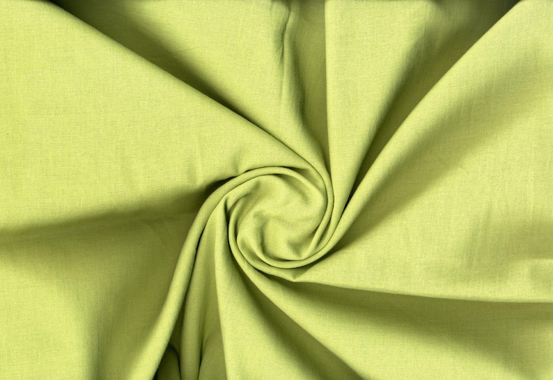 Lightweight cotton voile with a soft, semi-sheer weave ideal for delicate and airy designs SAGE