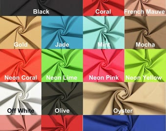Scuba Techno Knit Fabric: 280 GSM Polyester Spandex Blend