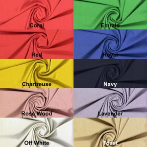 Stretchy Heavy Crepe Knit Fabric: Allure Polyester Spandex Blend - Sold by the Yard