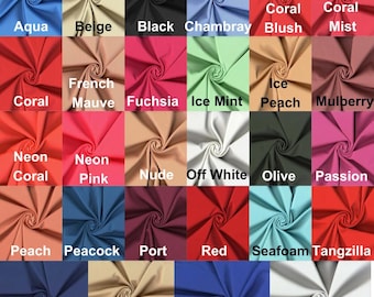 Scuba Techno Knit Fabric: 220 GSM Polyester Spandex Stretch Sewing Fabric