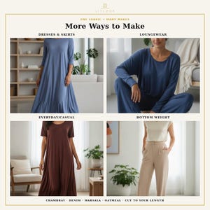 LitLook Havey Super Soft Ponte de Roma Knit Fabric: 4-Way Stretch Rayon Spandex - Brandy by Verdure™ image 7