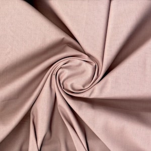 Lightweight cotton lawn with smooth weave, semi-sheer drape, perfect for dresses, quilts, and blouses ROSE BUD