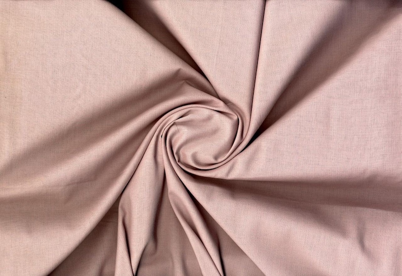 Lightweight cotton lawn with smooth weave, semi-sheer drape, perfect for dresses, quilts, and blouses ROSE BUD