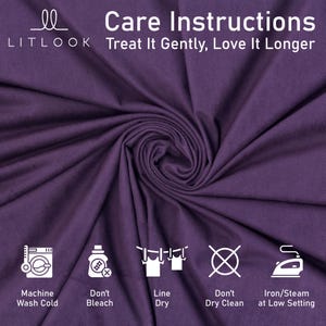 LitLook Micro Suede Faux Knit Fabric by the Yard - Stretch Brushed Suede for Dresses, Jackets, Leggings, Dresses, Fall & Winter Fashion image 9