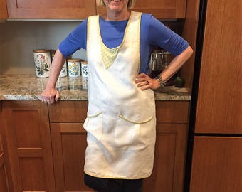 Custom Apron from Your Tablecloth