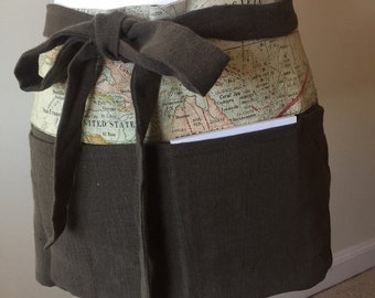 Now 1/3 off! Unisex Apron Cotton Linen Handcrafted