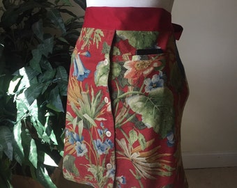 Women's Apron Restyled from Jacket