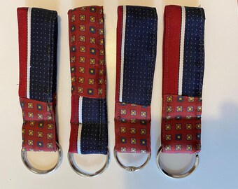 Keychain Gifts Repurposed Neckties