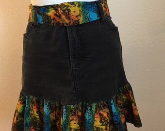 Now 50% off Upcycled Denim and cotton apron