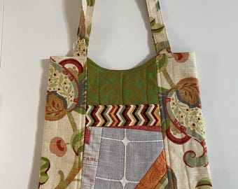 Tote Bag Handcrafted Patchwork
