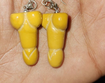 Earrings, mini peen, studs, yellow Jasper, black Moonstone, Angelite, Howlite, Pyrite, unique gifts, novelties, gifts